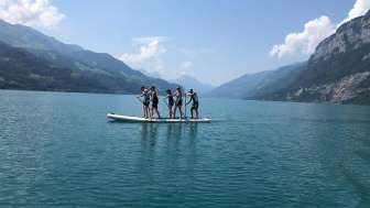 Noleggio di SUP nella sagilounge sul lago