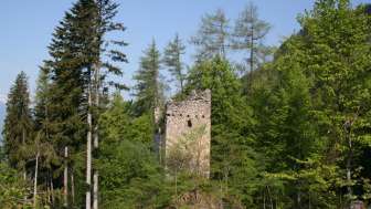 Rovine del castello di Klingenhorn Wynegg, Malans