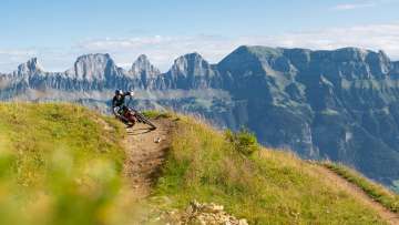 Divertimento in bicicletta Flumserberg