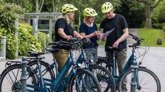 Caccia al tesoro con GPS per biciclette elettriche