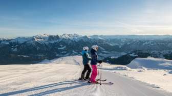 Sci e snowboard sul Pizol