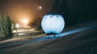 Flumserberg Galaxie, luce, pista Chrüz, sci notturno, Flumserberg, après-ski