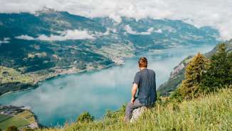 Walenstadtberg, Walensee, estate in montagna, tour di più giorni, Tschingla, rifugio, panorama