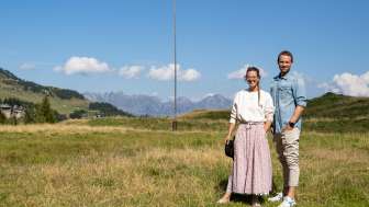 Martina Gassner & Manuel Rothmund sull'Alp Fursch