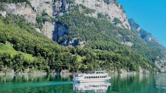 Navigazione sul Lago di Walen © Heidiland Tourismus