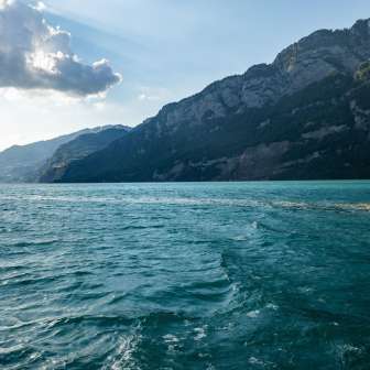 Gita in barca sul lago di Walenstadt © Thomas Kessler