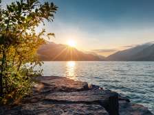 Lago di Walen, Murg, atmosfera serale