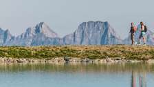 2025, montagne, Churfirsten, orizzonte, natura, persone, Pizol, lago, estate, escursionismo, escursione