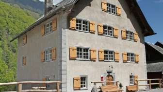 Vecchio ufficio postale nella Weisstannental