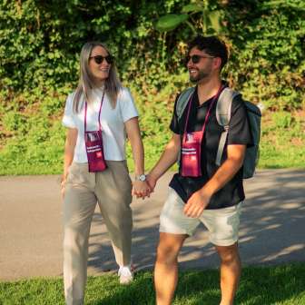 Passeggiata lungo le rive del lago © Heidiland Tourismus / Kevin Wildhaber