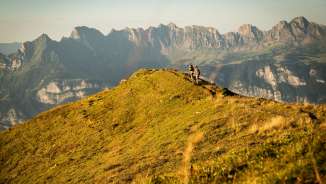 Passeggiata in cresta Schönhalden- Guscha Montagne