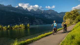 E-bike_Lago di Walen ebike, sole