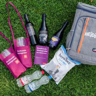 Contenuto dello zaino Classic © Heidiland Tourismus / Kevin Wildhaber