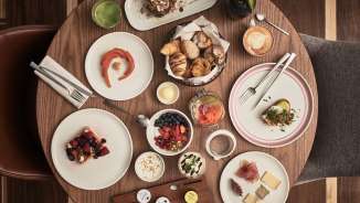 Brunch al Verve di sven Tavolo della colazione al Verve di sven