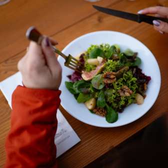 Antipasto nel ristorante Sennästube © Kevin Wildhaber