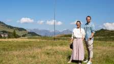 Martina Gassner e Manuel Rothmund sull'Alp Fursch