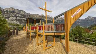 Parco giochi presso il ristorante Neuschönstatt 