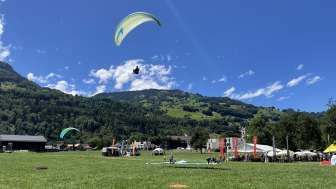 Parapendio sul Flumserberg