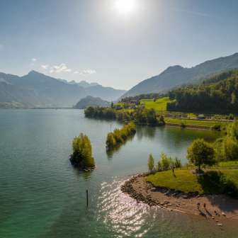Lago di Walen © Heidiland Tourismus / Dolores Rupa