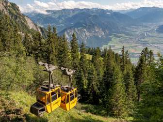 Älplibahn, Älplibahn Malans, vista, Bündner Herrschaft, Malans, vigneti, vigneto