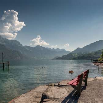 Passeggiata sul lago di Walenstadt © Dolores Rupa