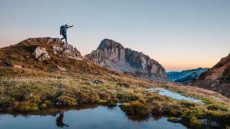 Autunno dorato, giro turistico, Murgsee, Murg, rifugio, escursioni a lungo raggio