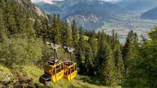 Älplibahn, Älplibahn Malans, vista, Bündner Herrschaft, Malans, vigneti, vigneto