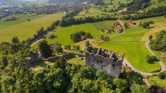Rovine del castello di Gräpplang