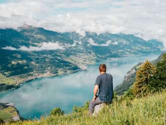 Walenstadtberg, Walensee, estate in montagna, tour di più giorni, Tschingla, rifugio, panorama