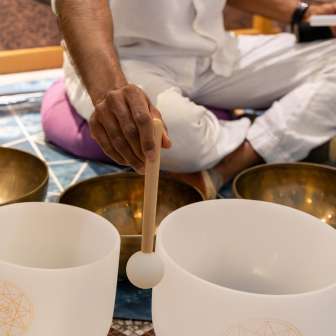 "Bagno sonoro "galleggiante