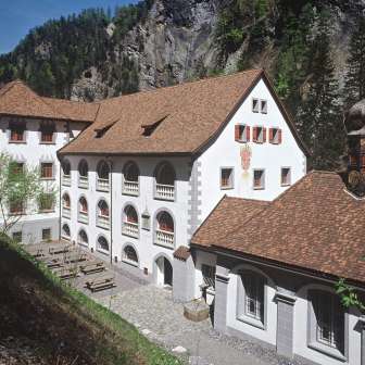 Antico bagno di Pfäfers © Heidiland Tourismus