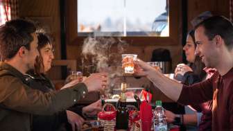 Giro in carrozza con la fonduta © Heidiland Tourismus / Kevin Wildhaber