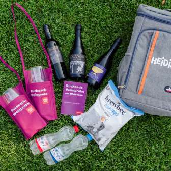 Contenuto zaino classico © Heidiland Tourismus / Kevin Wildhaber