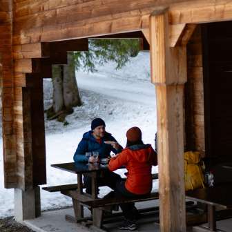 Rifugio dell'area di sosta Heidi & Peter © Kevin Wildhaber