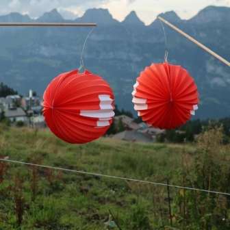 Festa nazionale a Flumserberg