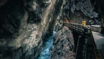 Vivere la natura, Altes Bad Pfäfers, Gola della Tamina, Pfäfers, Bad Ragaz