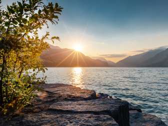 Lago di Walen, Murg, atmosfera serale